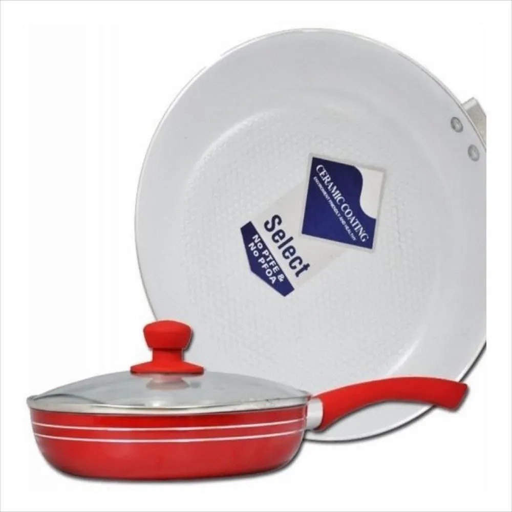 Set Sartenes Ceramic Pan en Cerámica Antiadherente 