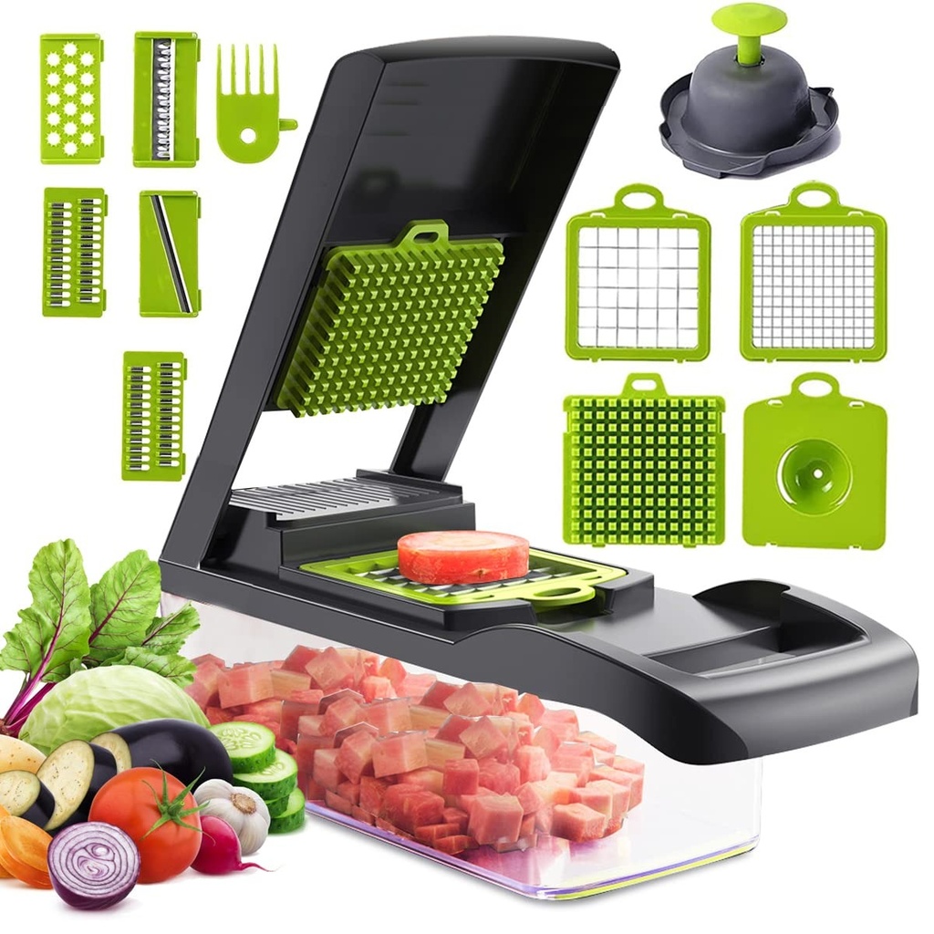 Cortador Picador Rayador multifuncional de frutas y verduras 