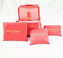 Set Bolsas Organizadorasde equipaje X6 piezas 
