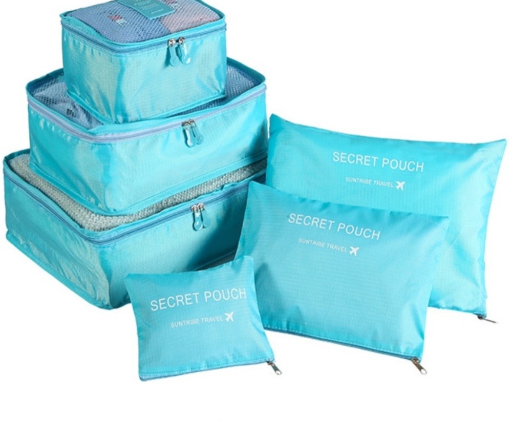 Set Bolsas Organizadorasde equipaje X6 piezas 