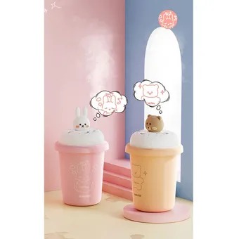 Humificador tipo Vaso Diseño Oso y Conejo 